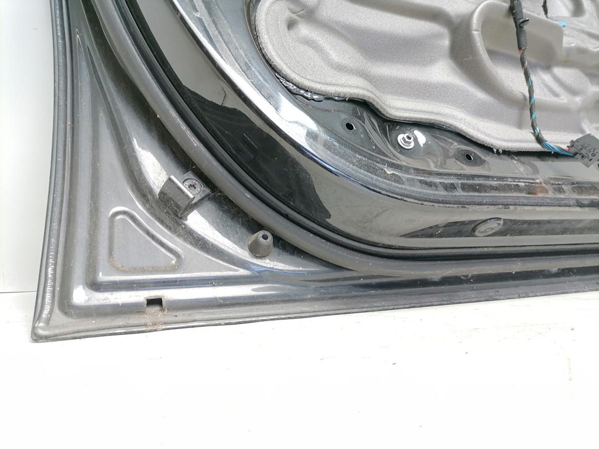BMW 3er E90 E91 original T&uuml;r vorn links 475 Blacksapphire Rohbau Bj.2007